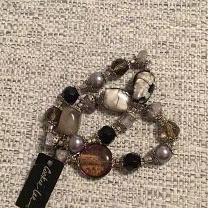 Cookie Lee Boho stone bracelets